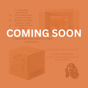 Tilly’s Beyond Complete Frozen Raw Dog Food 10 kg